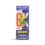 Bulk buy lost mary bm6000 vapes in lemon lime flavour at uk wholesale prices - front shot