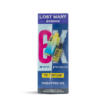 Bulk buy lost mary bm6000 vapes in pineapple ice flavour at uk wholesale prices - front shot