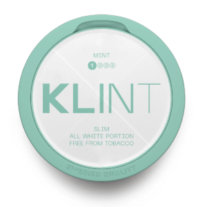 KLINT Tobacco-Free Nicotine Pouches in Mint Flavour Low Strength