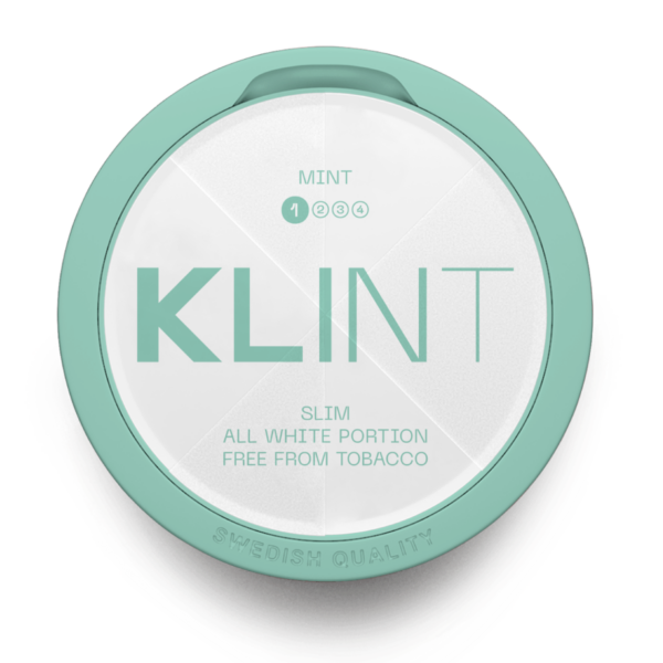 KLINT Tobacco-Free Nicotine Pouches in Mint Flavour Low Strength