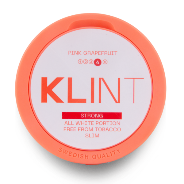 KLINT Tobacco-Free Nicotine Pouches in Pink Grapefruit Flavour