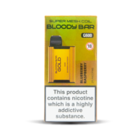 Blueberry Raspberry TBO Bloody Bar Gold G600 Disposable Vape with 600 Puffs