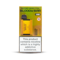 Dragon Berries TBO Bloody Bar Gold G600 Disposable Vape with 600 Puffs