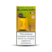 Mr Blue TBO Bloody Bar Gold G600 Disposable Vape with 600 Puffs