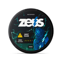 Mint Rage Extra Strong 50mg Zeus Nicotine Pouch - Tobacco Free & Flavoured