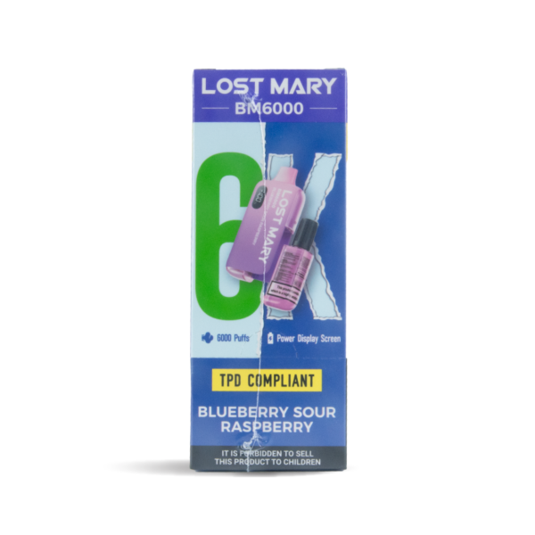 lost Mary bm6000 blueberry sour raspberry 5 pack