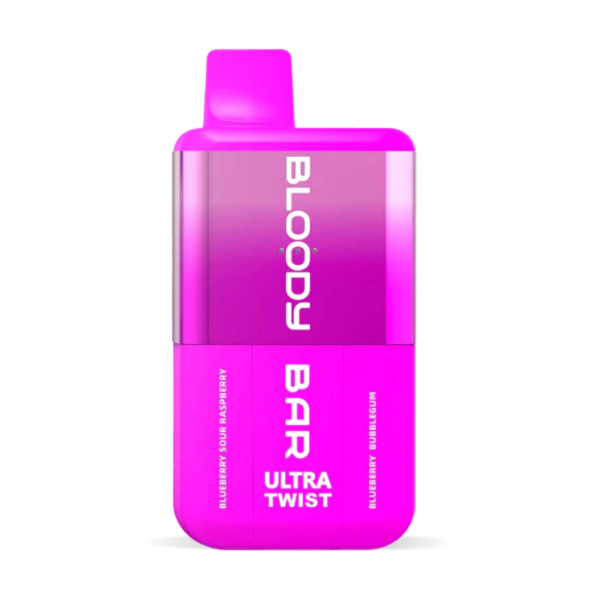 tbo bloody bar ultra twist blueberry strawberry raspberry blueberry bubblegum