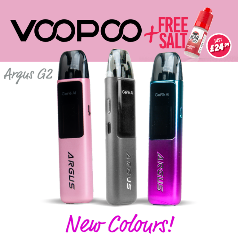 voopoo argus g2 new colours