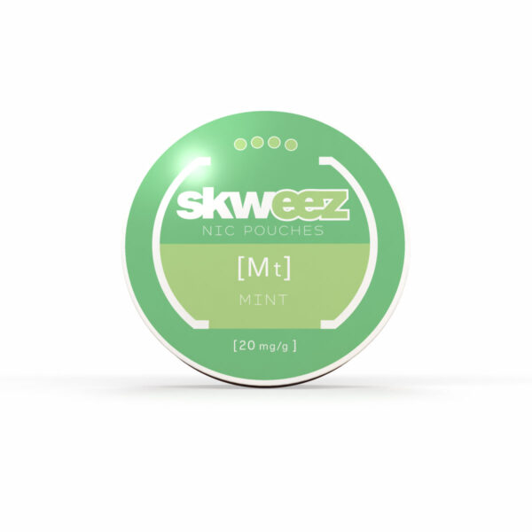 skweez pouches mint 20mg Hero Tub Close Up 2