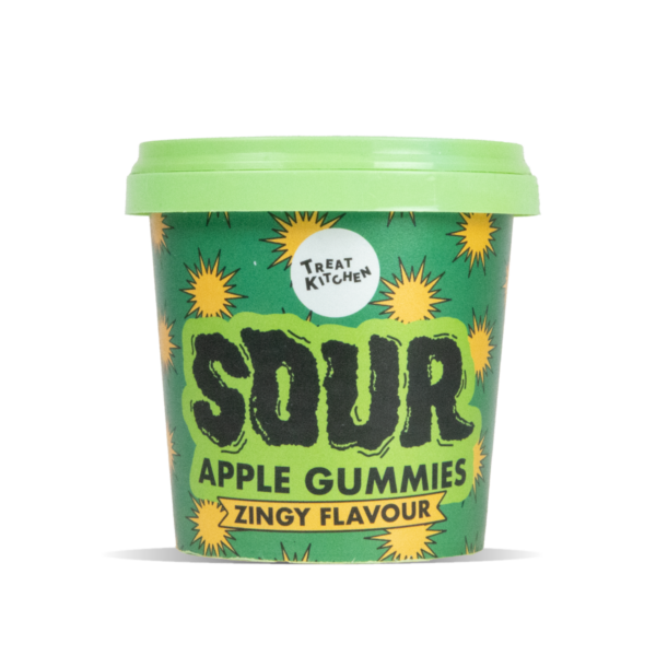 Treat Kitchen Flavoured Gummies Sweets Sour Apple