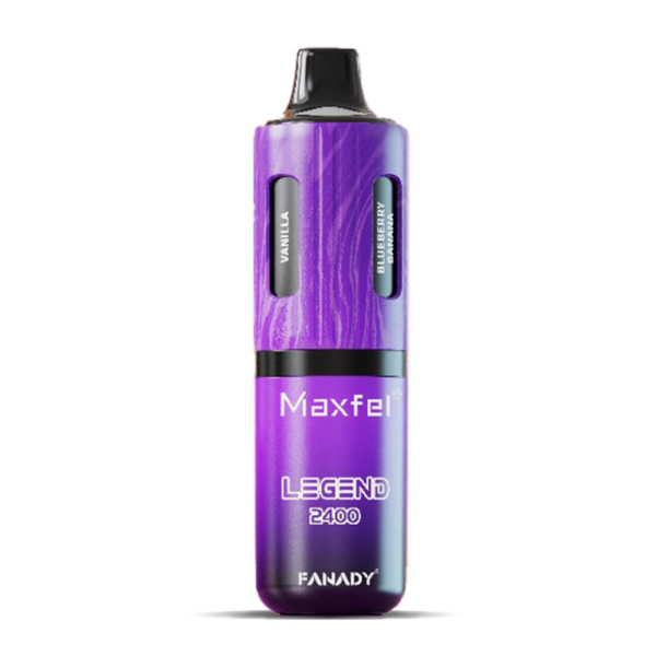 Purple Maxfel Fanady Legend 2400 Legal Big Puff Vape Kit UK