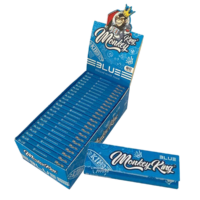 Monkey King Regular 70 Smoking Papers for Rolling White Blue