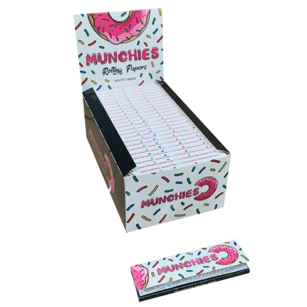 Monkey King Munchies Unbleached Medium 1 1/4 Rolling Papers for Smoking Small Skins