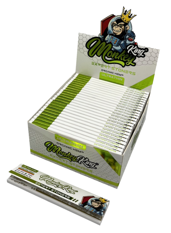 Expert Stoners King Size Slim Hemp Rolling Papers Extreme Thin 12.5 gsm