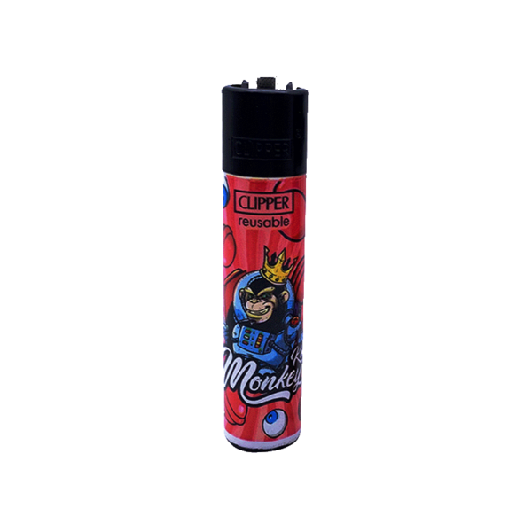 Monkey King Clipper Lighter red