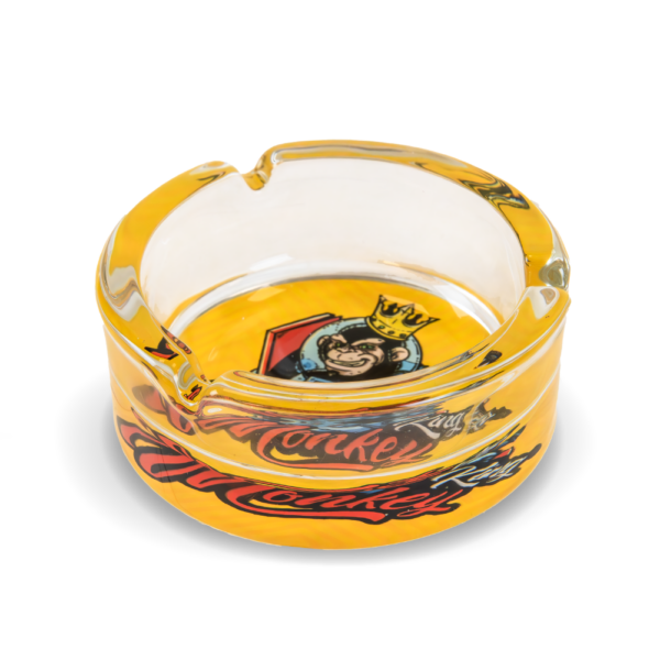 Monkey King 'Unbreakable' Glass Ashtrays