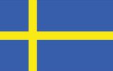 Swedish Flag Rectangle in Colour